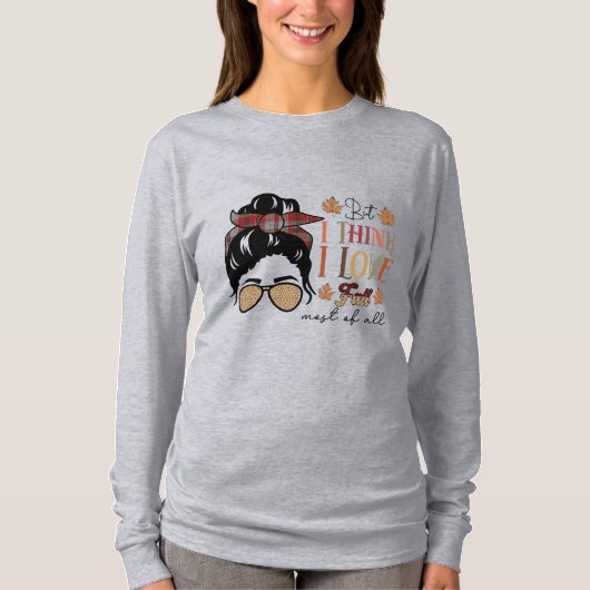 秋の雰囲気 Tシャツ (正面)