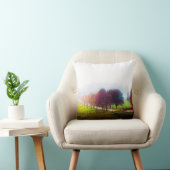 秋の霧の多い草地 クッション (椅子)