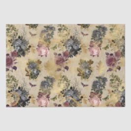 秋の霧の蝶 薄葉紙