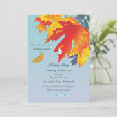 秋の霧雨の招待状 招待状 (スタンド正面)