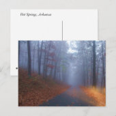 秋の霧 ポストカード (正面/裏面)