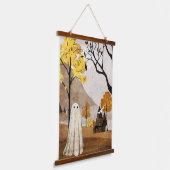 秋の霧 吊り下げ型タペストリー (傾斜あり)