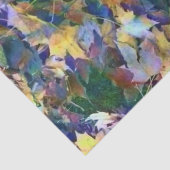 秋の青の葉 薄葉紙 (詳細)