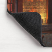 秋の静かなマウスパッド マウスパッド (コーナー)