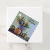 秋の静かな生活カボチャ、花 フェイバータグ (インサイチュ)