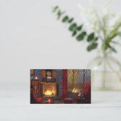 秋の静けさのブックマーク 名刺 (スタンド正面)