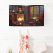 秋の静けさの旗 横断幕 (インサイチュ)