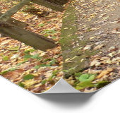 秋の静寂のポスター ポスター (角)