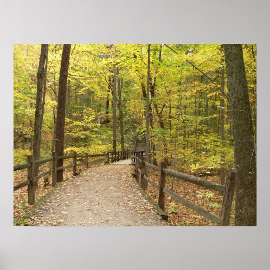 秋の静寂のポスター ポスター (正面)