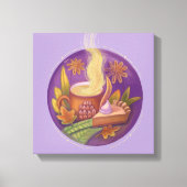 秋の静止ライフキャンバス印刷 キャンバスプリント (正面)