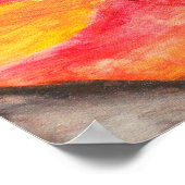 秋の静物 ポスター (角)