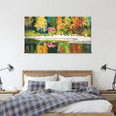 秋の静穏 キャンバスプリント (インサイチュ (寝室))