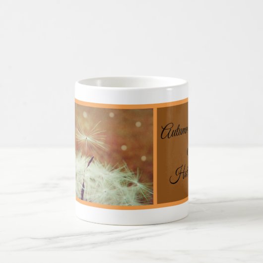 秋の願いコーヒーマグ コーヒーマグカップ (中央)