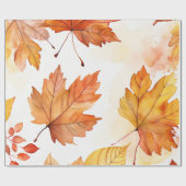 秋の風下り離れの模様 ラッピングペーパー (フラット)