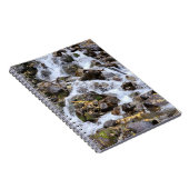 秋の風光明媚なカスケードスパイラルフォトノートブック ノートブック (右側)