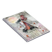 秋の風妖精のノート ノートブック (右側)