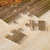 秋の風景ケベック。 ジグソーパズル (側面)