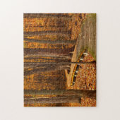 秋の風景ケベック。 ジグソーパズル (縦)