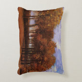 秋の風景バイビンセントファンゴッホ アクセントクッション (正面(垂直))