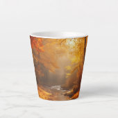 秋の風景ラテマグ カフェラテマグ (正面)