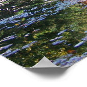 秋の風景写真 ポスター (角)