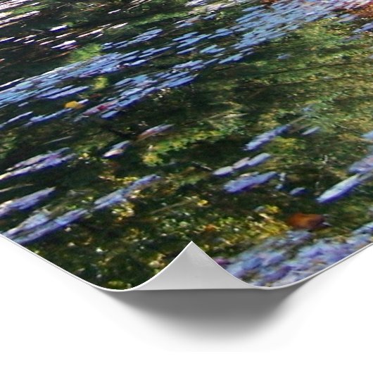 秋の風景写真 ポスター (角)