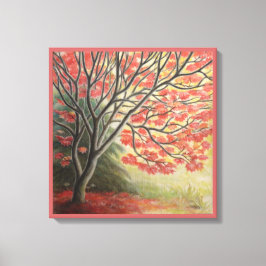 秋の風景画アートプリント キャンバスプリント