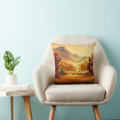 秋の風景絵を描s-68754 クッション (椅子)