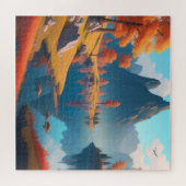 秋の風景芸術 ジグソーパズル (横)