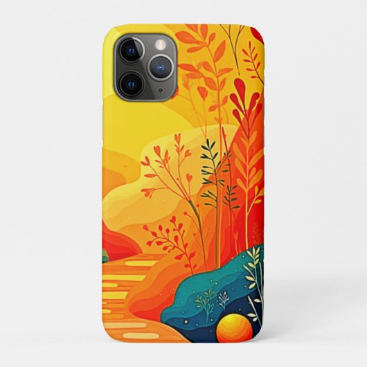 秋の風景芸術 Case-Mate iPhoneケース (裏)