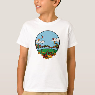 秋の風景風景 Tシャツ