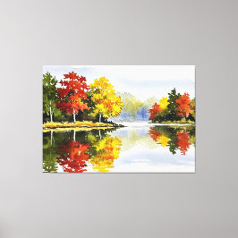 秋の風景 キャンバスプリント