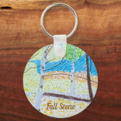 秋の風景 キーホルダー (裏面)