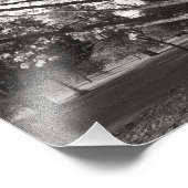 秋の風景、ビュートパークカーディフ フォトプリント            (角)