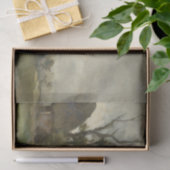 秋の風景(ヴィンテージオランダアート) (オランダ) 薄葉紙 (ギフト)