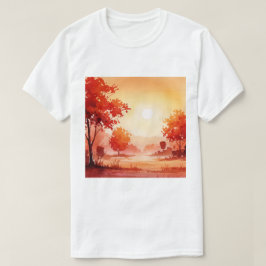 秋の風景 Tシャツ