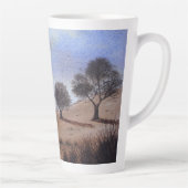 秋の風木写真 カフェラテマグ (右)