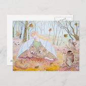 「秋の風」はがき ポストカード (正面/裏面)