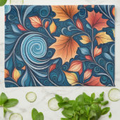 秋の風 キッチンタオル (折り畳み)