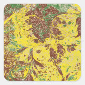 秋の風 スクエアシール (正面)