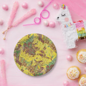 秋の風 ペーパープレート (パーティー)