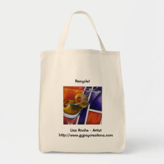 秋の食料雑貨のトートのオリーブ トートバッグ