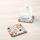 秋の飲料用コースター コースター (右側)