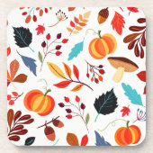 秋の飲料用コースター コースター (正面)