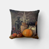 秋の飾り付けテーブル,かぼちゃの,フルーツ,ドリンク クッション (正面)