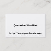 秋の飾り付けテーブル，かぼちゃの，フルーツ，ドリンク 名刺 (裏面)