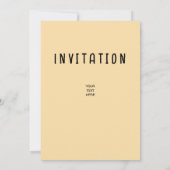 秋の饗宴:感謝祭お祝い 招待状 (裏面)