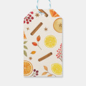 秋の香るポプリ ギフトタグ (裏面)