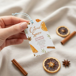 秋の香るポプリ ギフトタグ