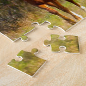 秋の馬 ジグソーパズル (側面)